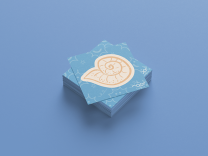 Spiral Shell Sticker